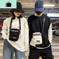 情侣斜挎包男潮牌迷你小包日系休闲ins潮男生小挎包单肩小背包女NEW LAKE