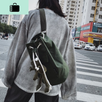 新款胸包男女潮牌大容量时尚潮流小背包休闲帆布包个性单肩斜挎包NEW LAKE男士斜挎包