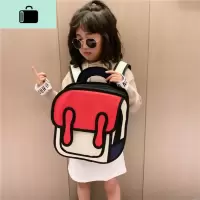 儿童书包幼儿园女童小中大班宝宝潮包二次元卡通男童3-5-6岁背包NEW LAKE女士双肩包