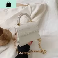 chic小包包女包2020新款韩版百搭石头纹手提斜挎包网红单肩迷你包NEW LAKE女斜挎包