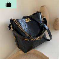 网红大容量包包女2020新款潮韩版百搭单肩斜挎ins时尚手提水桶包NEW LAKE女手包