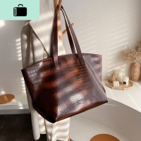 大容量包包女2019夏天新款潮韩版百搭单肩包简约时尚手提托特包NEW LAKE女士单肩包