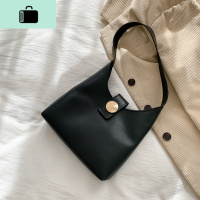 包包2020新款韩版ulzzang手提包复古简约网红大包单肩包大气女包NEW LAKE女士单肩包