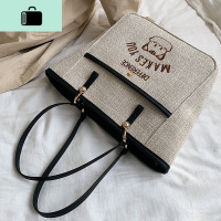 高级感洋气单肩大包包女2020新款潮韩版百搭大容量时尚手提托特包NEW LAKE女手包