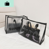 透明包包女包新款2020潮果冻包大容量时尚韩版网红大包单肩手提包NEW LAKE