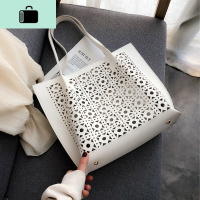 高级感缕空大包大容量单肩手提包女新款2020潮洋气百搭子母托特包NEW LAKE