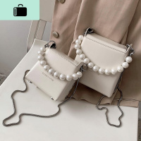 韩版百搭小包包女2020新款潮时尚珍珠手提包夏天小清新简约斜挎包NEW LAKE女士单肩包