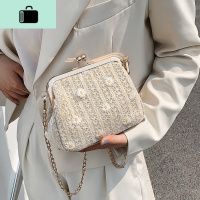 夏季洋气小包包女2020新款潮韩版时尚链条编织斜挎百搭ins单肩包NEW LAKE女士单肩包