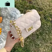今年流行的小包包女2020新款潮韩版百搭单肩包斜挎网红菱格链条包NEW LAKE女斜挎包