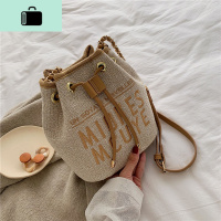 洋气小包包女2020新款潮韩版链条水桶包时尚小包包休闲斜挎单肩包NEW LAKE女士单肩包