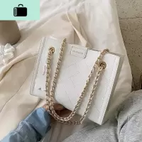 夏季网红包包2020新款潮洋气女包菱格链条斜挎包女百搭ins单肩包NEW LAKE女士单肩包