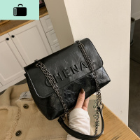 新款女质感包包女包2020春夏新款潮韩版百搭斜挎包时尚链条单肩包NEW LAKE女士单肩包