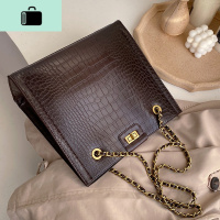 高级感复古质感大包包女2019春夏新款百搭时尚链条斜挎容量单肩包NEW LAKE女士单肩包