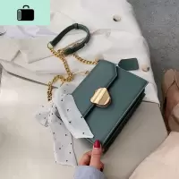 高级感包包女2019秋冬新款潮韩版单肩链条小方包斜挎包女百搭insNEW LAKE女士单肩包