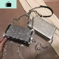 高级感小包包女2019春夏新款亮片百搭挎包时尚洋气单肩链条斜挎包NEW LAKE女士单肩包