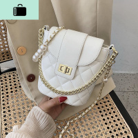 夏天小包包2020新款潮菱格时尚女包网红链条斜挎包百搭单肩水桶包NEW LAKE女士单肩包