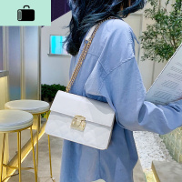 高级感包包洋气女包2020新款潮韩版百搭斜挎包链条单肩时尚小方包NEW LAKE女士单肩包