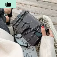 链条小包包女包2020流行新款潮韩版百搭斜挎包洋气单肩时尚小方包NEW LAKE女士单肩包