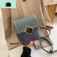 春夏磨砂小包包女2020新款潮韩版百搭斜挎包链条包单肩时尚小方包NEW LAKE女士单肩包