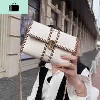 链条小包包洋气女包2020流行新款潮时尚斜挎包网红百搭单肩手机包NEW LAKE女士单肩包