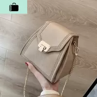 网红ins超火链条小包包女2020流行新款潮韩版百搭单肩时尚斜挎包NEW LAKE女士单肩包