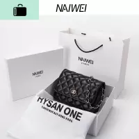 包包女2020韩版新款软皮小包包时尚百搭菱格链条包ins单肩斜挎包NEW LAKE女士单肩包