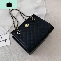 上新小包包女2020新款潮韩版绣线菱格链条百搭时尚质感单肩斜挎包NEW LAKE女士单肩包