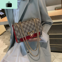 ins超火小包包女2020新款时尚质感百搭单肩斜挎包chic链条小方包NEW LAKE女士单肩包