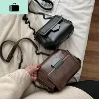 网红小包包女2020新款时尚简约高级感洋气链条包潮百搭单肩斜挎包NEW LAKE女士单肩包