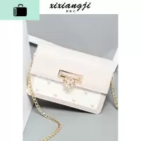 春夏天ins网红小包包女2020新款潮单肩斜挎包洋气链条包百搭森系NEW LAKE女士单肩包
