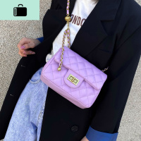 洋气单肩小包包女包2020流行新款潮时尚链条斜挎包百搭菱格小方包NEW LAKE女士单肩包