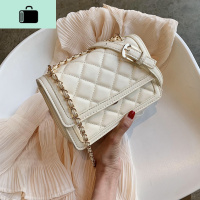 夏天上新小包包女包2020流行新款潮时尚菱格斜挎包女士链条小方包NEW LAKE女斜挎包