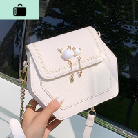 网红女士小包包2020新款潮ins洋气百搭链条斜挎包夏季时尚小方包NEW LAKE女斜挎包
