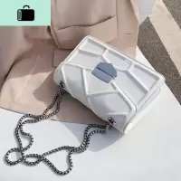 夏天小包包洋气女包2020新款潮时尚网红斜挎包百搭链条ins小方包NEW LAKE女斜挎包