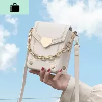 高级感迷你小包包女2020夏季新款潮韩版百搭斜挎包时尚链条小方包NEW LAKE女斜挎包