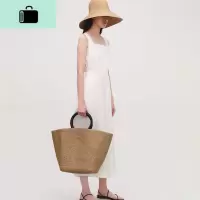 编手提包包女2020夏季新款大容量海边休闲简约沙滩度假托特包潮NEW LAKE 主图色