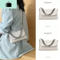 白色腋下包夏天夏季迷你小包包女2020新款潮斜挎百搭学生韩版链条NEW LAKE女士单肩包