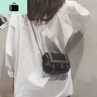 上新ins高级感洋气包包女2020新款潮韩版百搭链条包质感斜挎小包NEW LAKE女士单肩包