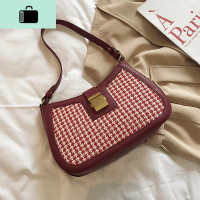 高级感包包洋气女包2020新款潮韩版百搭单肩斜挎包时尚腋下中古包NEW LAKE女士单肩包