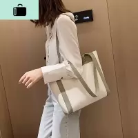 2019流行包包夏天女包大容量托特包时尚潮百搭单肩包大学生上课包NEW LAKE女士单肩包