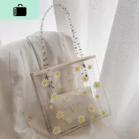 夏季透明包包女大容量女包2020新款潮托特包时尚网红单肩包果冻包NEW LAKE女士单肩包