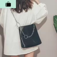 大容量软包包女包2020新款韩版百搭网红斜挎包时尚简约单肩托特包NEW LAKE女士单肩包