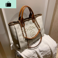 网红质感包包女2020夏季新款潮百搭大容量手提珍珠链条单肩托特包NEW LAKE女士单肩包