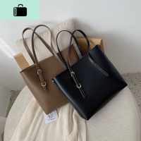 质感大包包女2020新款潮韩版简约大容量单肩包时尚百搭洋气托特包NEW LAKE女士单肩包