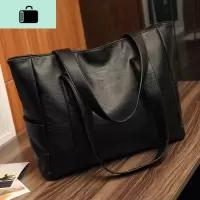 包包女包2020新款 潮 韩版百搭时尚简约皮托特包单肩包手提大包NEW LAKE女士单肩包