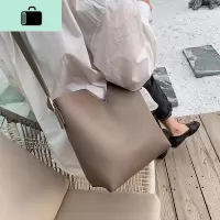 大包包2020新款潮大容量单肩包时尚简约春夏书包女韩版高中托特包NEW LAKE女士单肩包