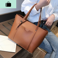 时尚单肩大包包女2020新款大容量托特包简约手提斜挎包大学生上课NEW LAKE女士单肩包