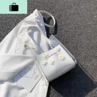 夏天透明小包包女包2020流行新款潮百搭单肩子母包斜挎手提托特包NEW LAKE女士单肩包