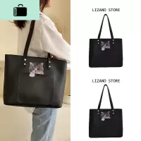 大容量包包女包新款ins潮2020韩版学生简约百搭单肩包休闲托特包NEW LAKE女士单肩包