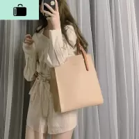 单肩包大容量包包女2020新款时尚高级感洋气手提包简约百搭托特包NEW LAKE女士单肩包